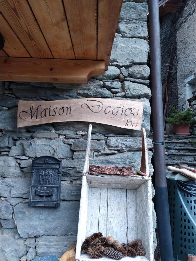 Maison Degioz Buitenkant foto